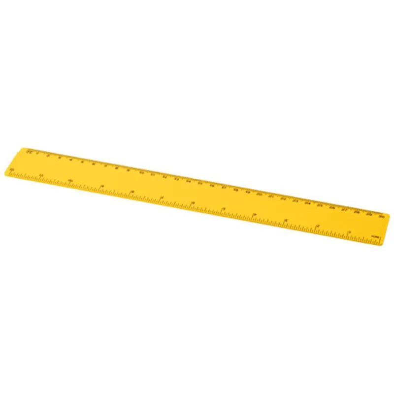 Regla de plástico reciclado de 30 cm Refari